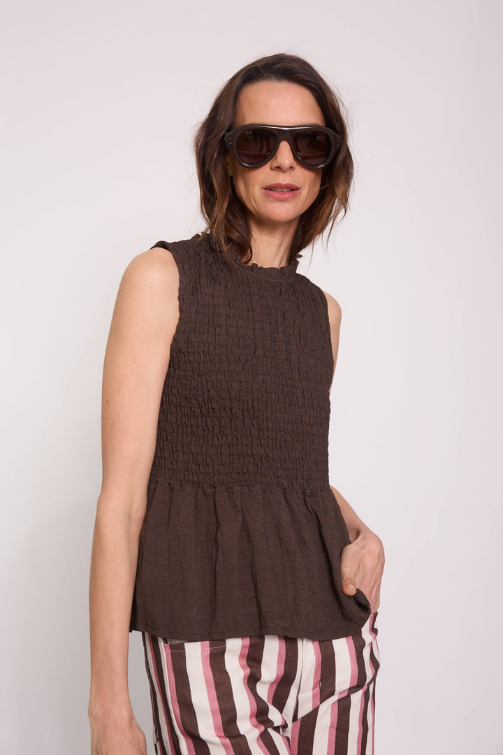 Blusa Adriana café