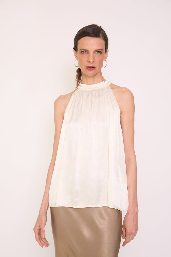 Blusa Alicia blanco invierno