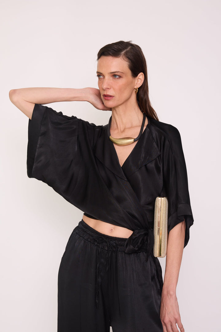 Blusa Amalia negro