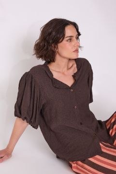 Blusa Amanda café