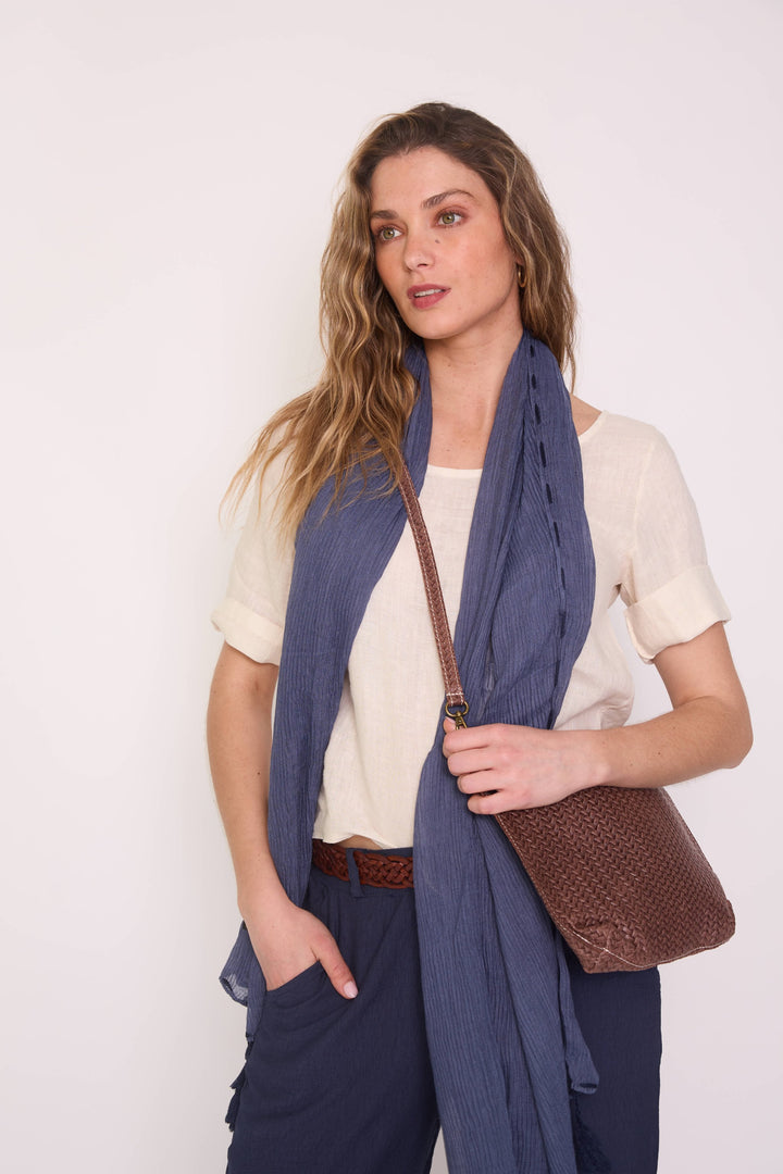 Blusa Amelia blanco invierno