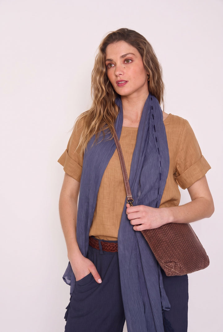 Blusa Amelia camel