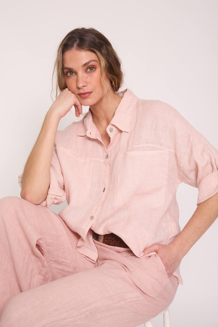 Blusa Amparo rosa