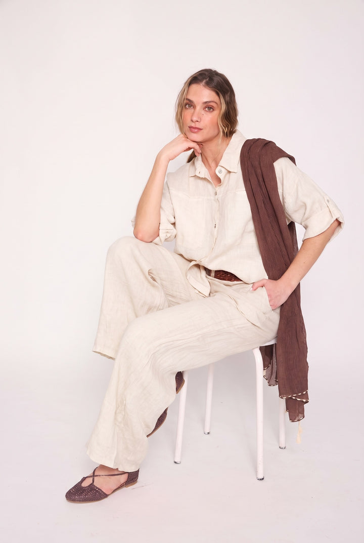 Blusa Amparo blanco invierno