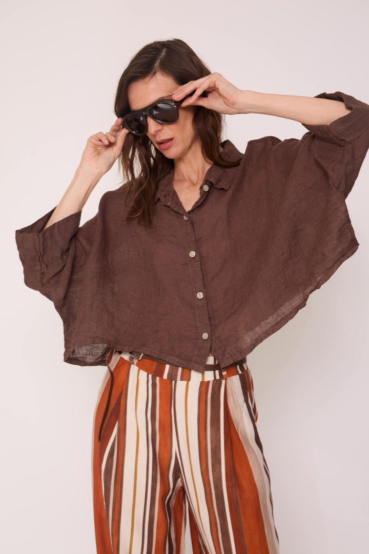 Blusa Ana café