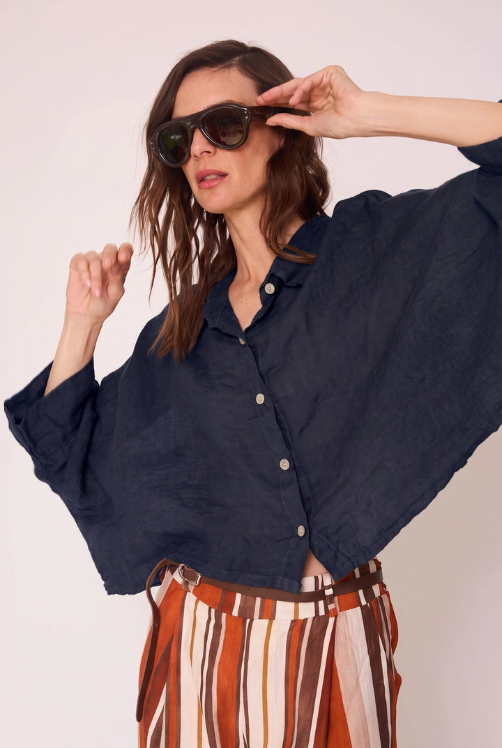 Blusa Ana azul