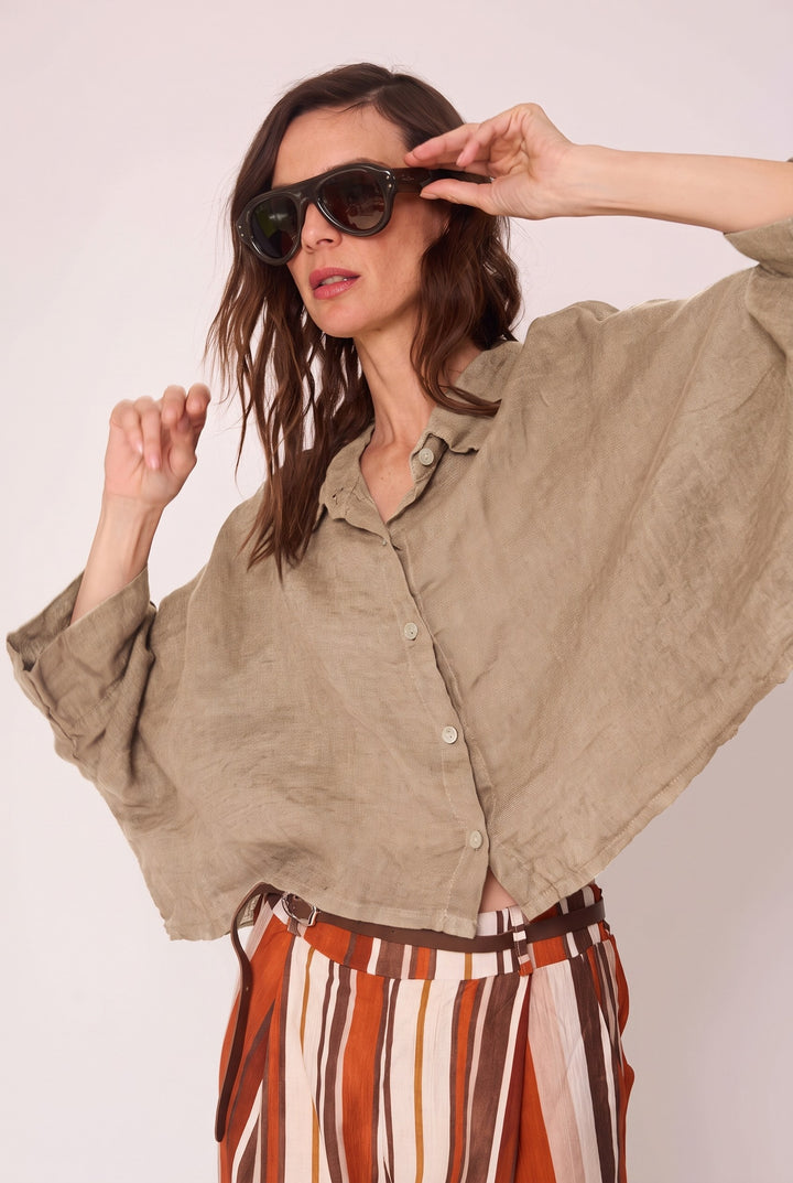 Blusa Ana beige