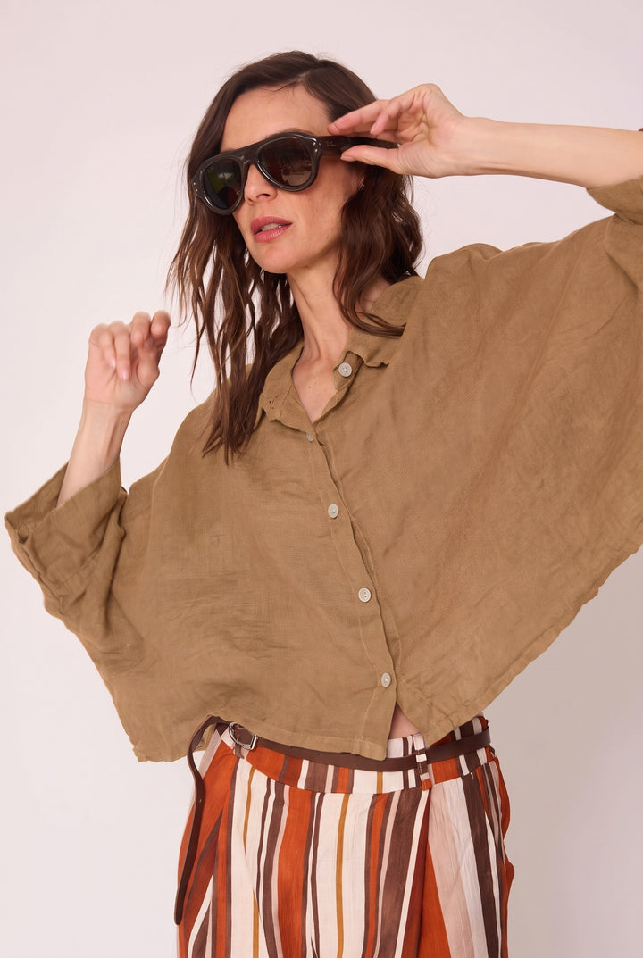 Blusa Ana camel