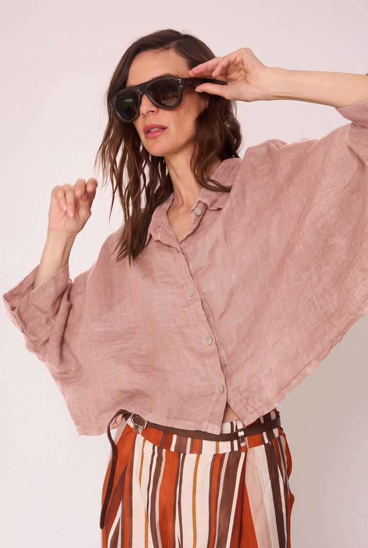 Blusa Ana rosa