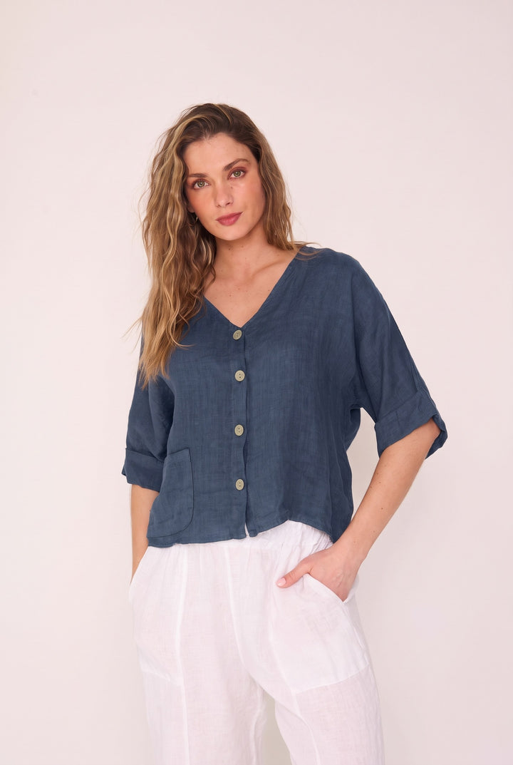 Blusa Andrea azul
