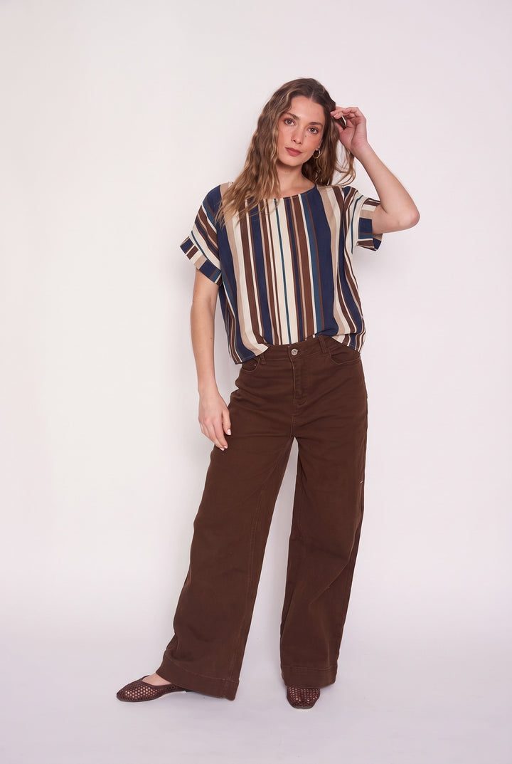 Blusa Ariela azul