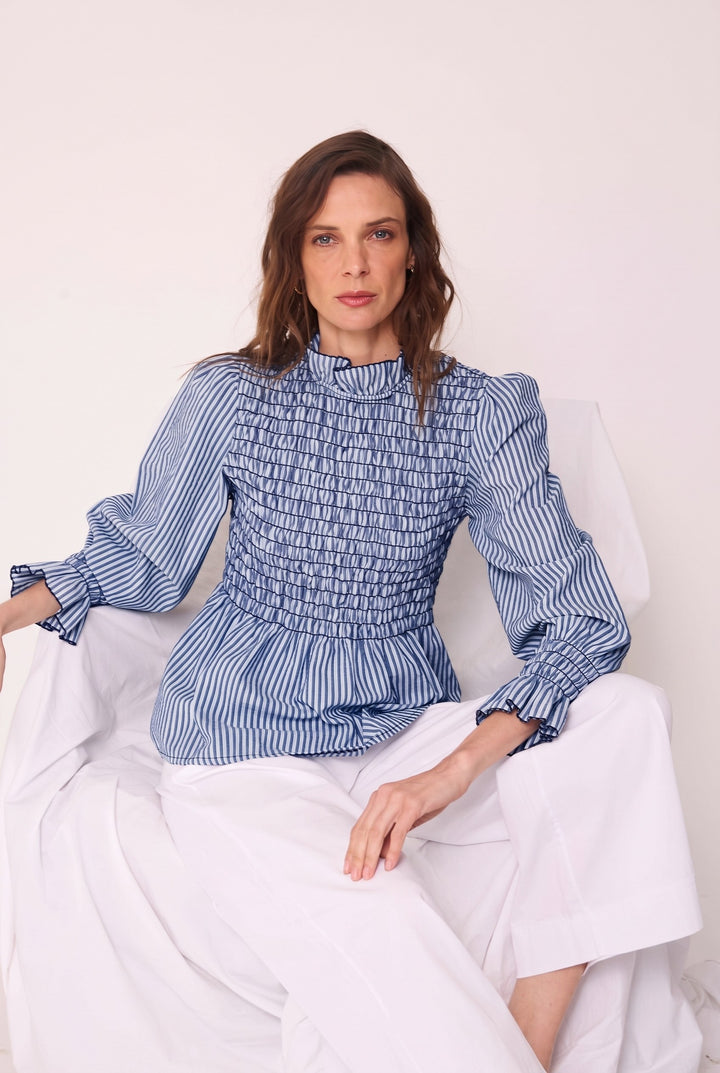 Blusa Belén azul
