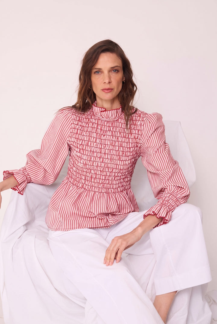 Blusa Belén rojo