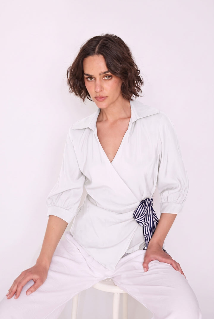 Blusa Camila blanco