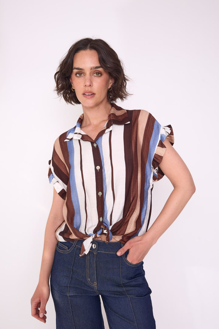 Blusa Carla azul