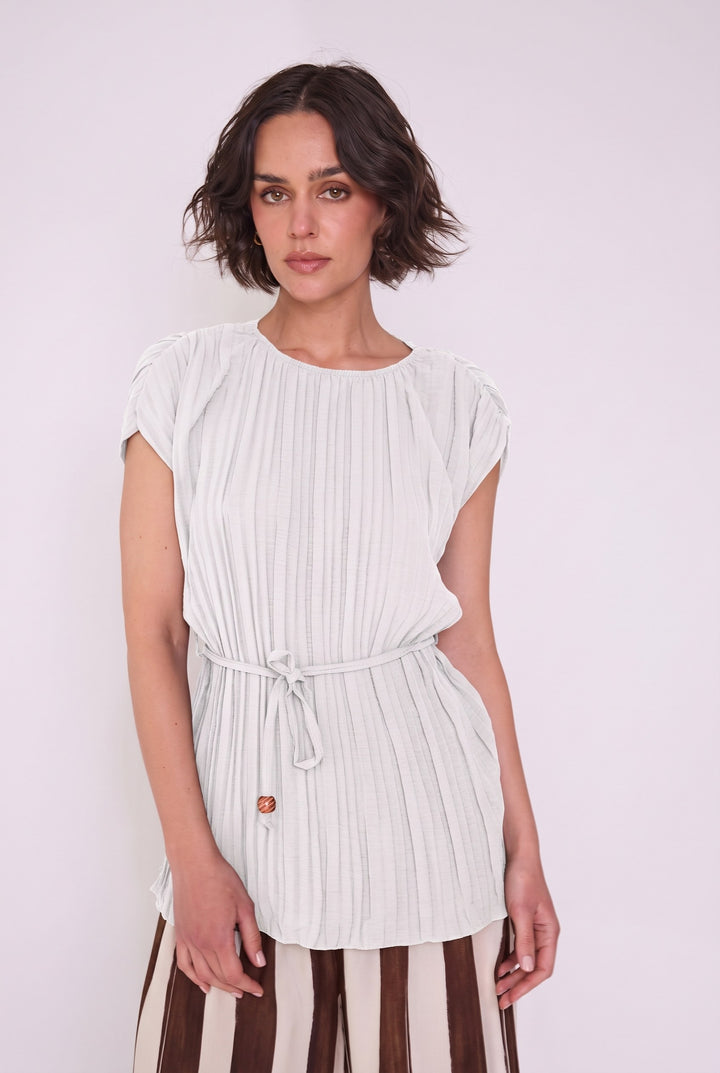 Blusa Carmen blanco