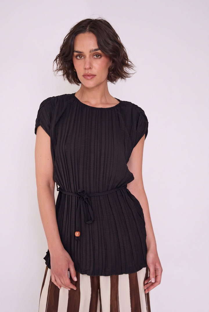 Blusa Carmen negro
