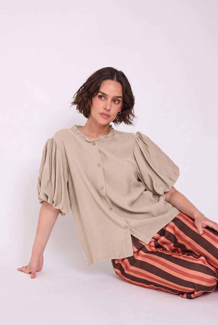 Blusa Catalina beige