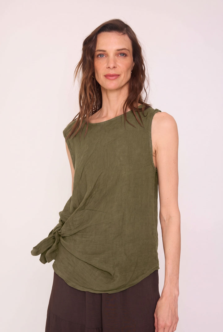 Blusa Clara verde militar