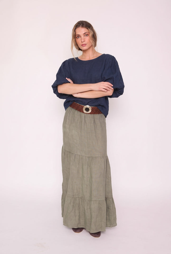 Blusa Concepción azul