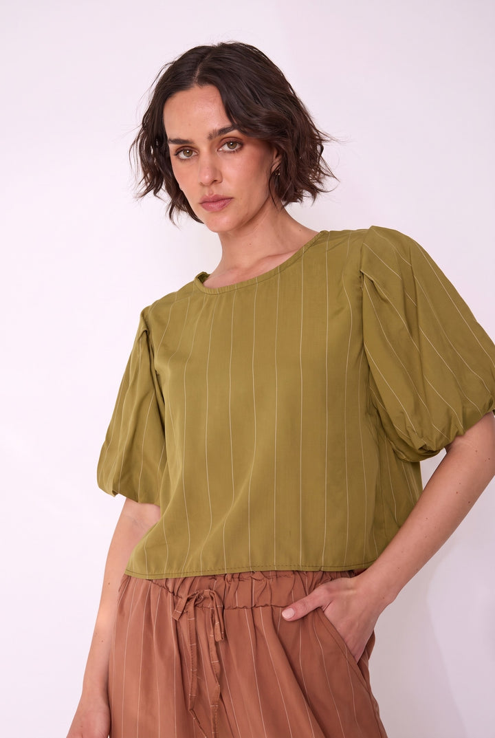 Blusa Constanza verde