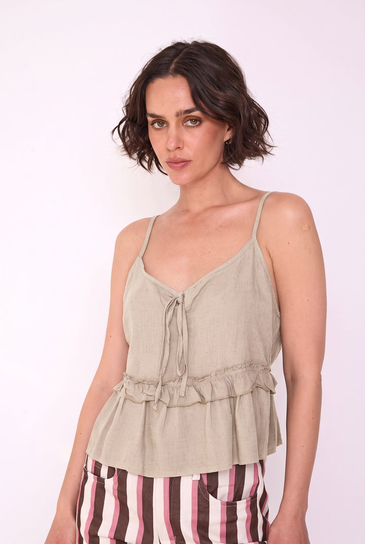 Blusa Consuelo beige