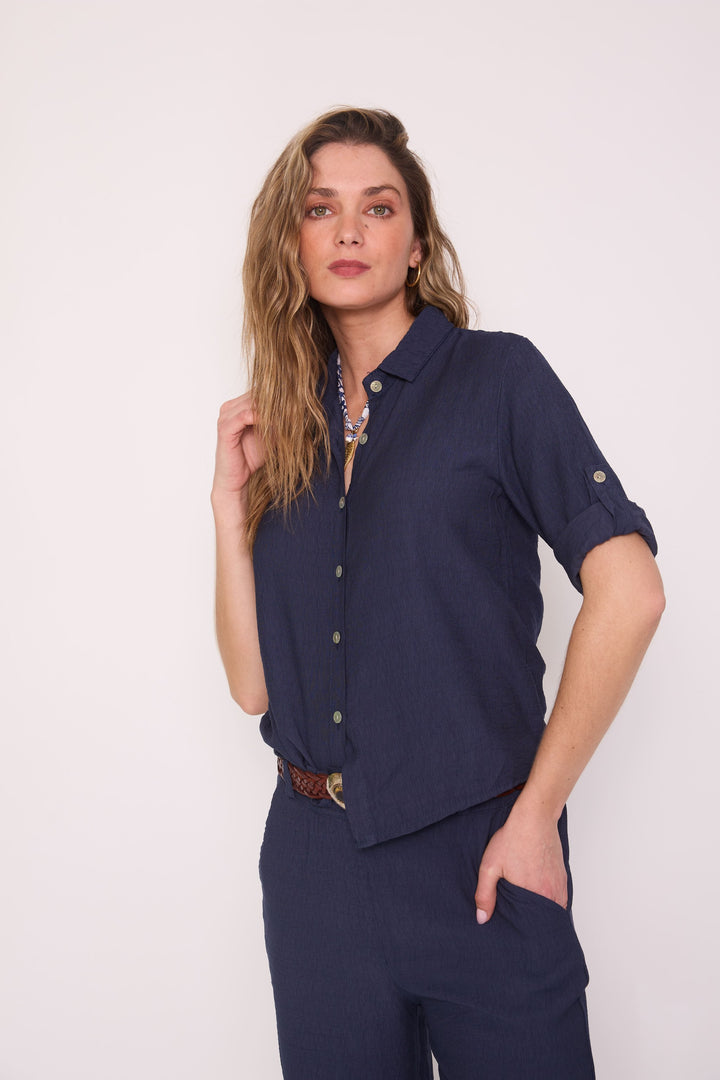 Blusa Elena azul