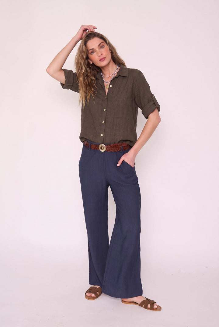 Blusa Elena café