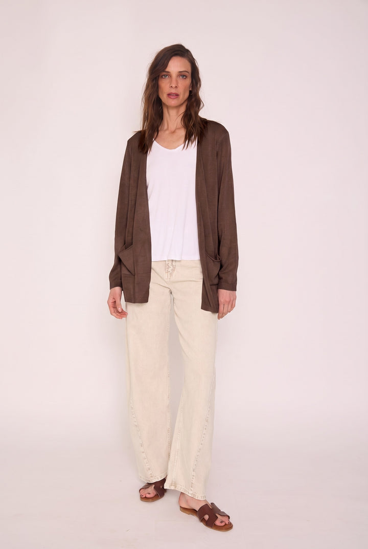 Chaqueta Adriana café