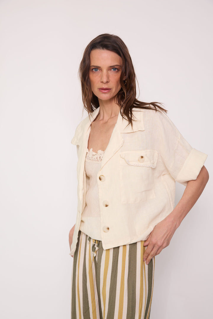 Chaqueta Alicia blanco invierno