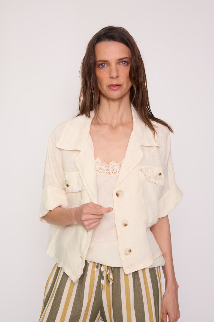 Chaqueta Alicia blanco invierno