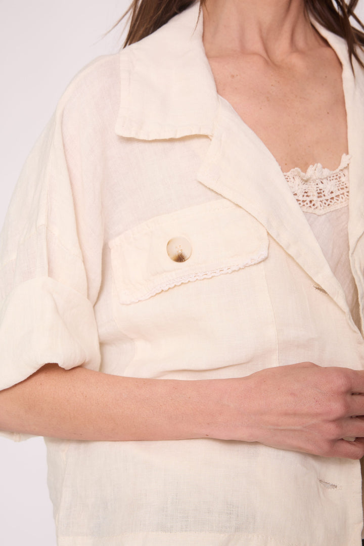 Chaqueta Alicia blanco invierno