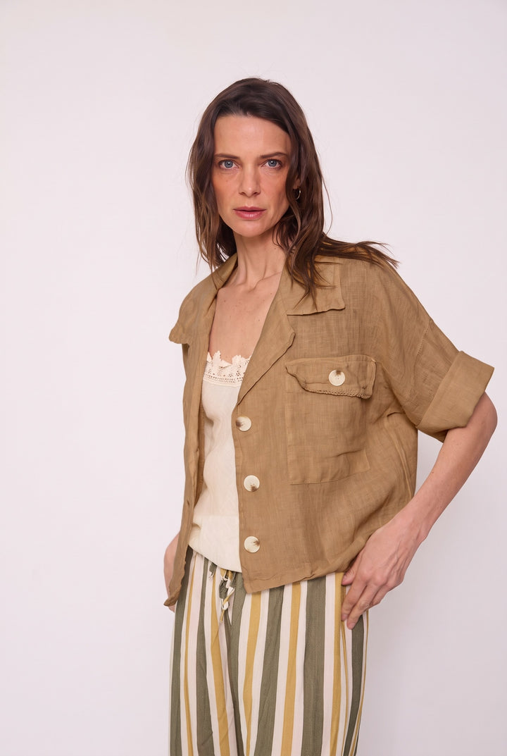 Chaqueta Alicia camel