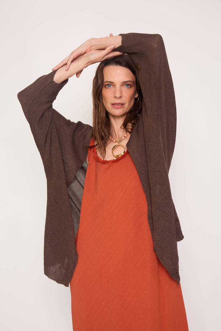 Chaqueta Amelia café