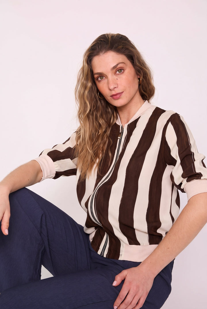 Chaqueta Carla café