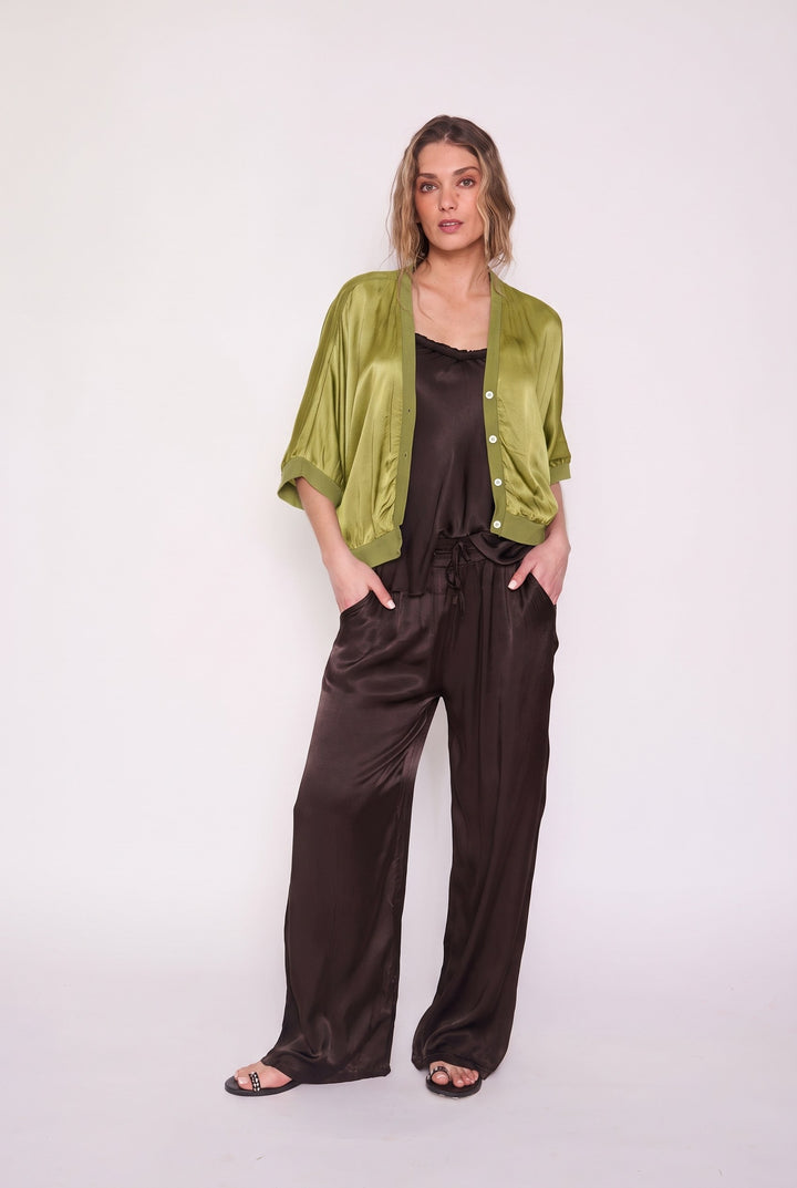 Chaqueta Carolina pistacho