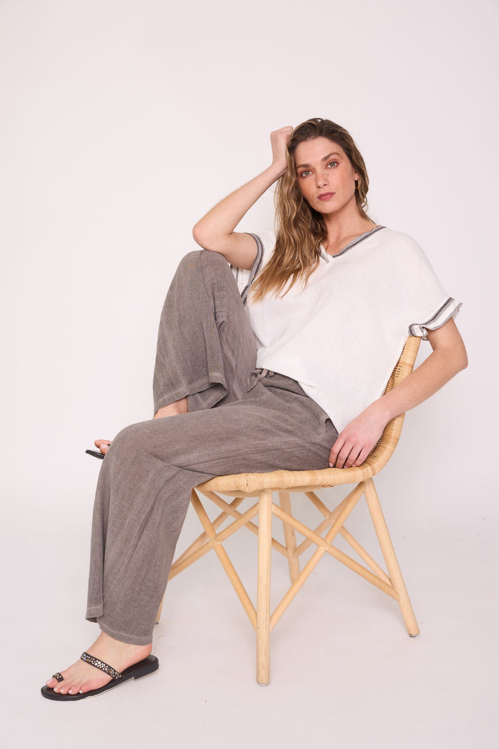Pantalón Belén visón
