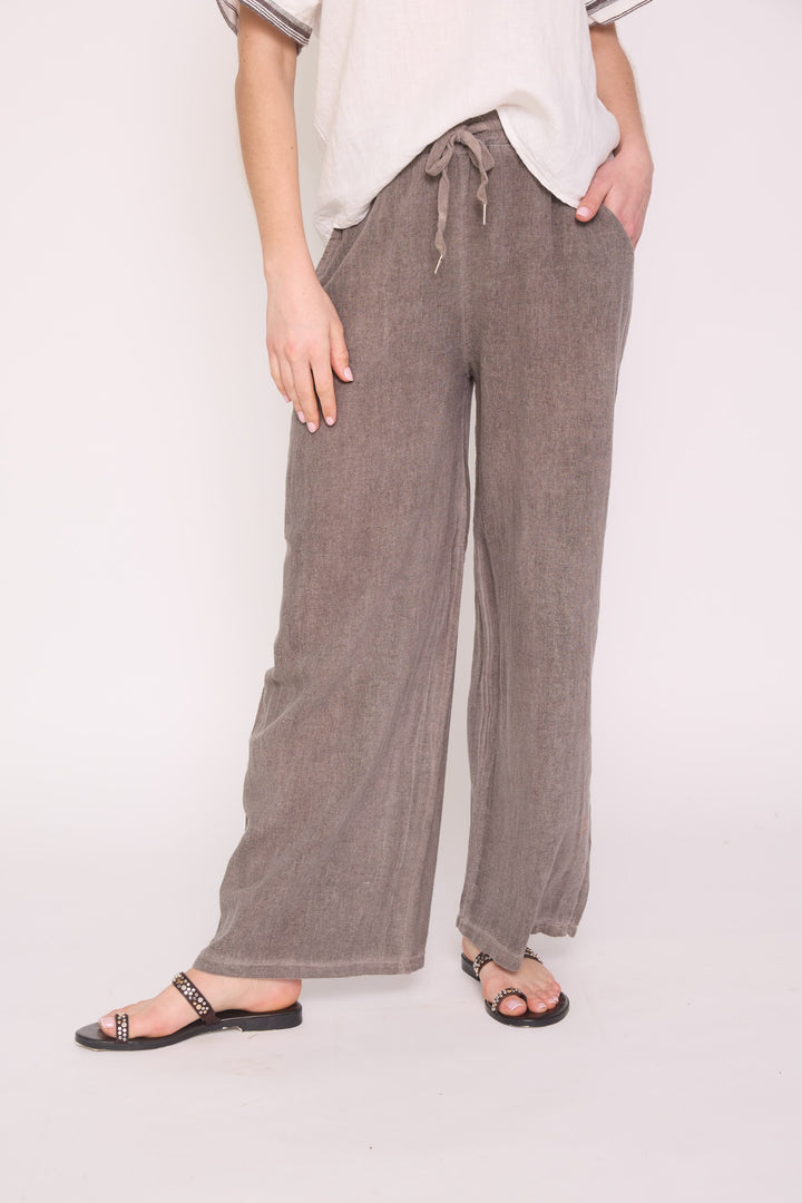 Pantalón Belén visón