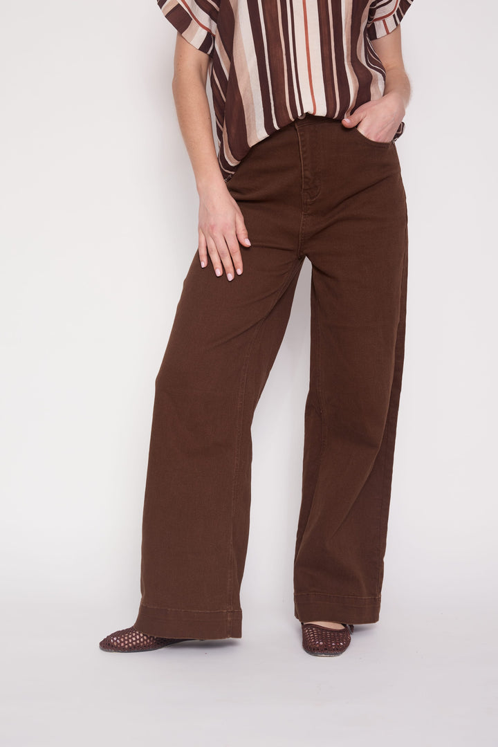 Pantalón Cecilia café