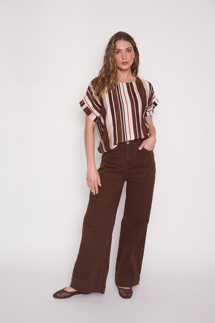 Pantalón Cecilia café