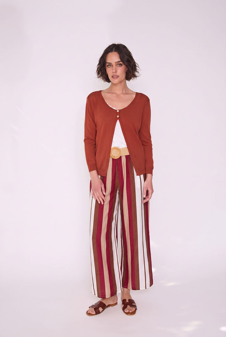 Pantalón Concepción burdeo