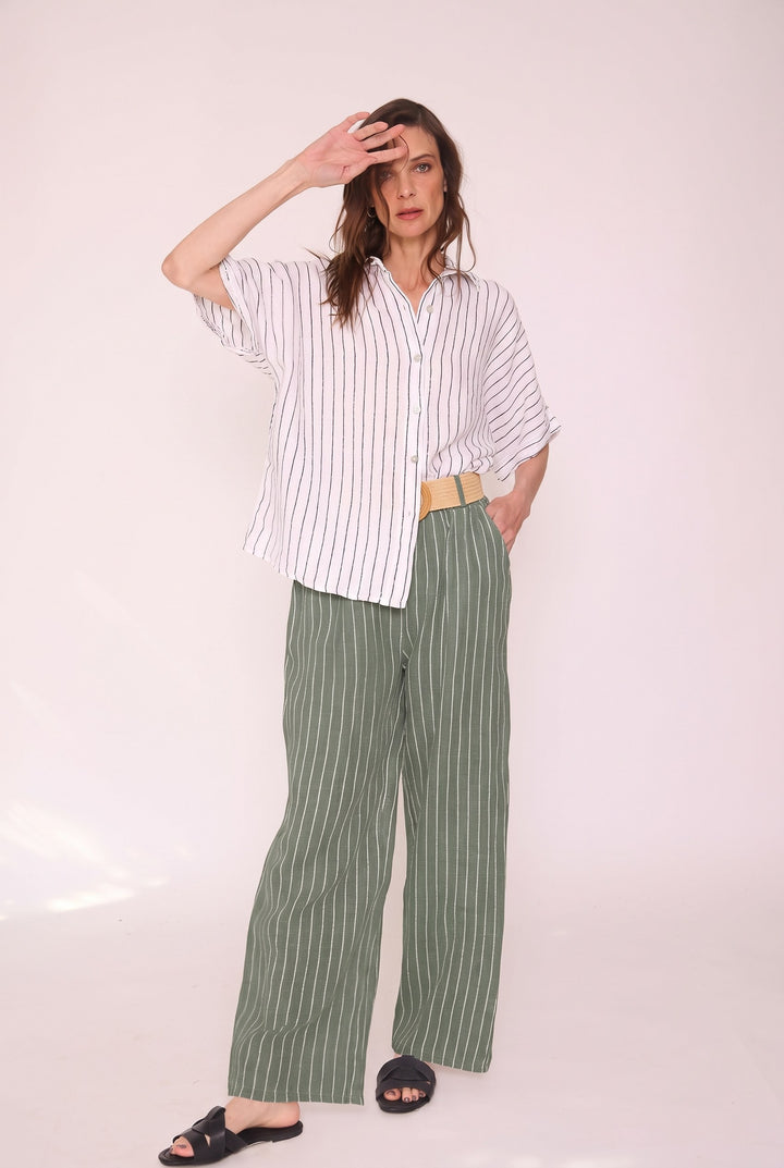 Pantalón Consuelo verde militar