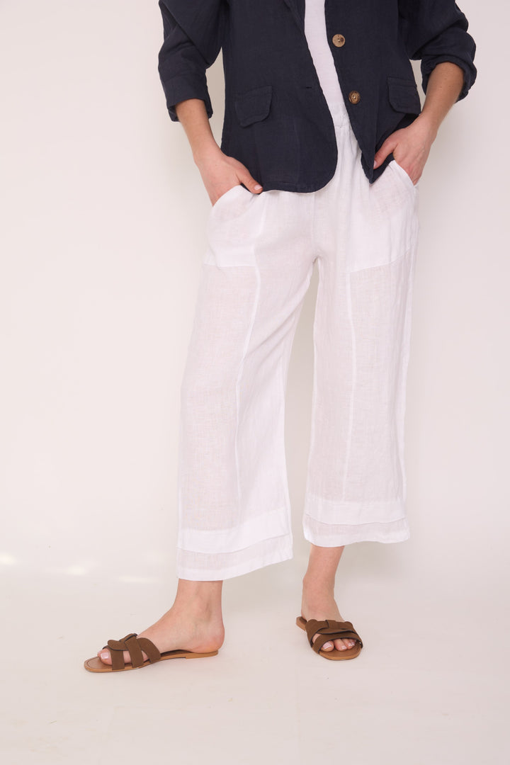 Pantalón Daniela blanco