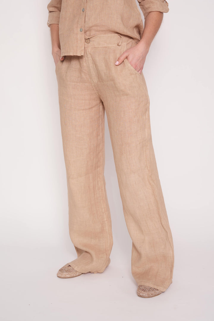 Pantalón Elena beige