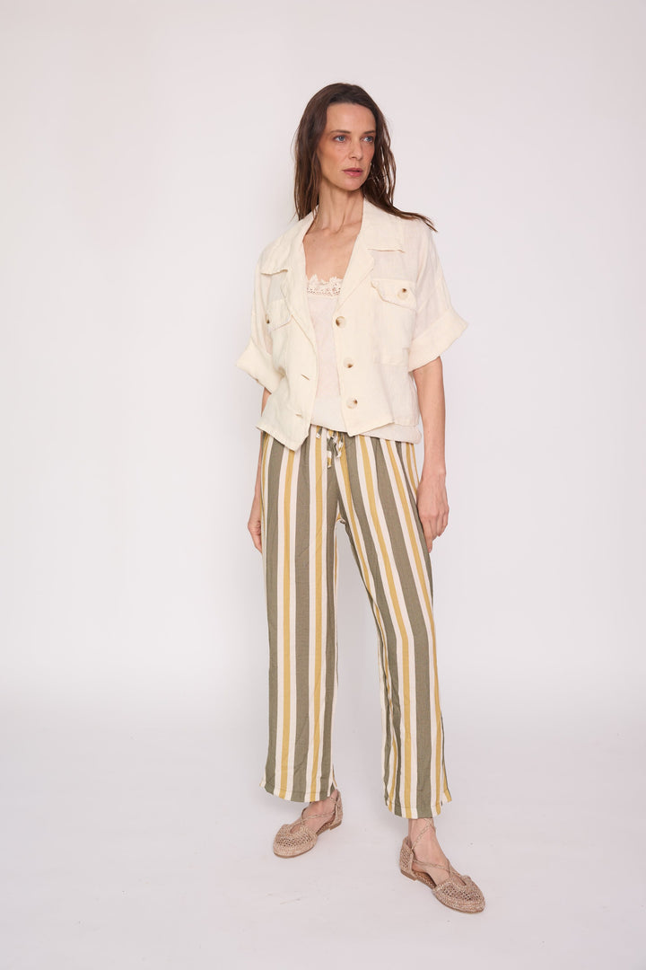 Pantalón Emilia verde militar