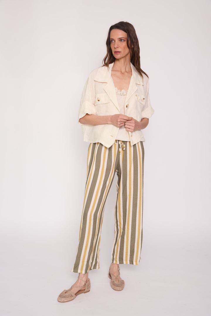 Pantalón Emilia verde militar