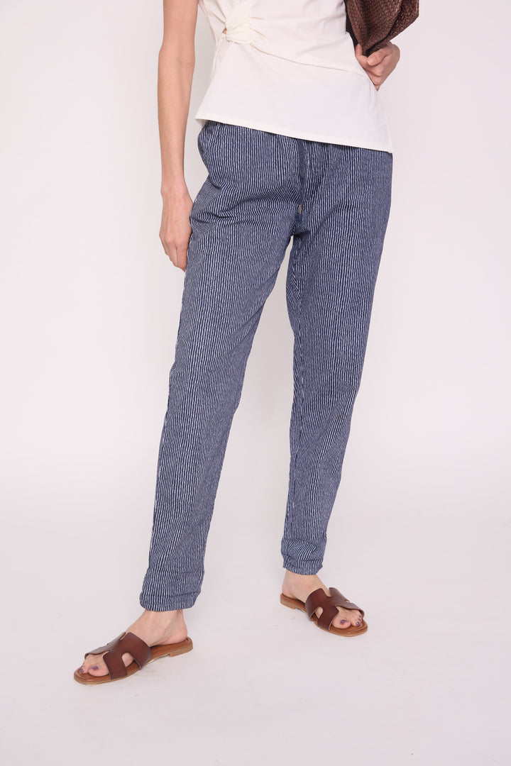 Pantalón Flora azul
