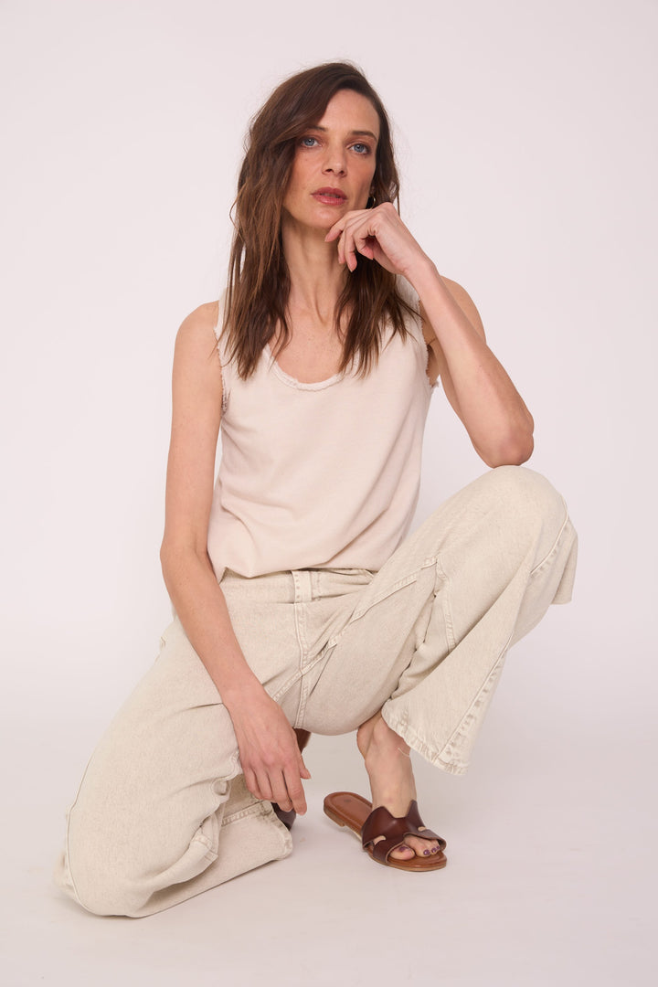 Polera Amalia camel
