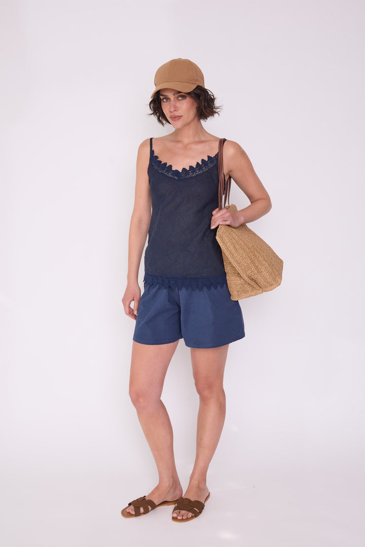Polera Belén azul