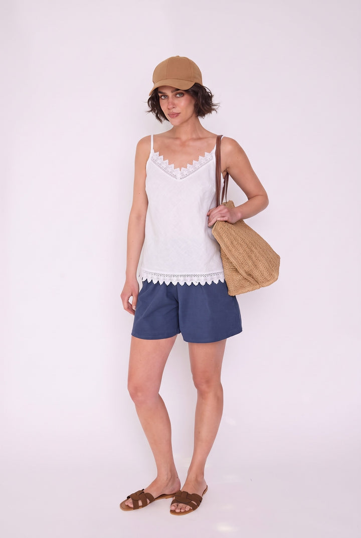Polera Belén blanco